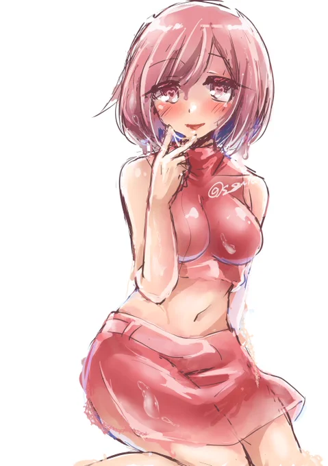 スライムMEIKO描いてそうで描いてなかったことに気付いて不覚だったので私もスライムMEIKO便乗(ちょっとえちぃのでワンクッション) 