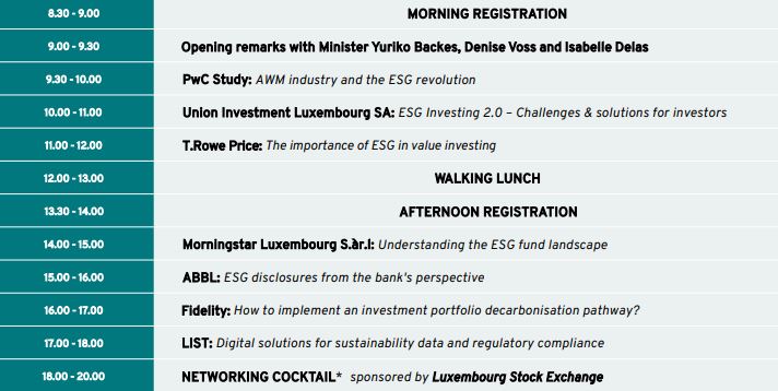 SriEvent's tweet photo. #SriAgenda starting now - #Oct17 5pm CEST

Digital solutions for #sustainability data and regulatory #compliance - w/in #LSIW22 @LuxFLAG Sustainable Investment Week 2022 | Day1 of 3 (until #Oct19)
https://t.co/kCvXuKpcKc 
@LIST_Luxembourg

#sustainablefinance #AI #fintech https://t.co/1NCYLbbklB