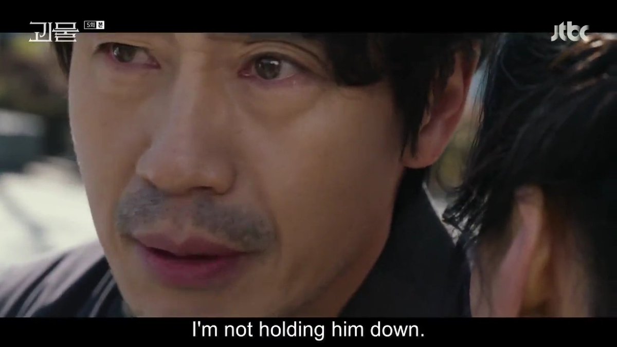 mykdramanotes's tweet photo. pjj is my number one suspect til now. i wonder if donsik knows its him but doesnt have solid evidence or he has some plan so he isnt saying anything for now #BeyondEvilEP5 #BeyondEvil https://t.co/6WYfs1aecv