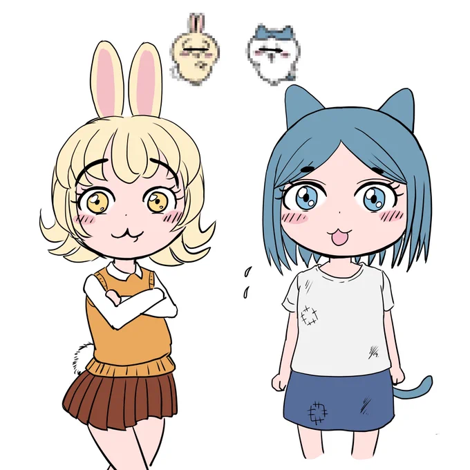 ちいかわのこの二人好き 