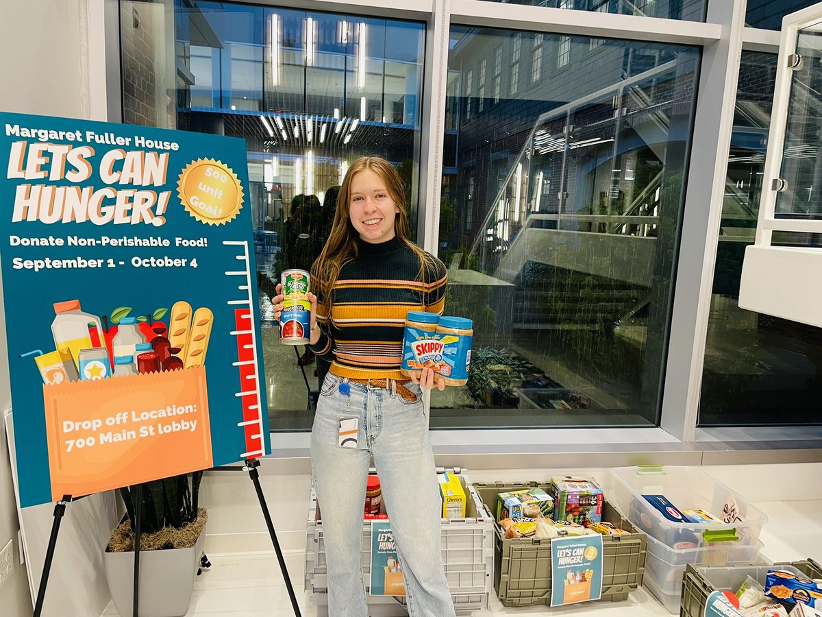 ShaziaMir71's tweet photo. Thanks for the reminder @BrittGroosman! Thx to our @LabCentral resident community including sponsors @Eppendorf_USA @NEBiolabs @thermofisher + shoutout to Samar Jahan @MissionBioCap for support with our food drive which will be making its way to @MFNH71 this week! #WorldFoodDay https://t.co/NoMorvblCT