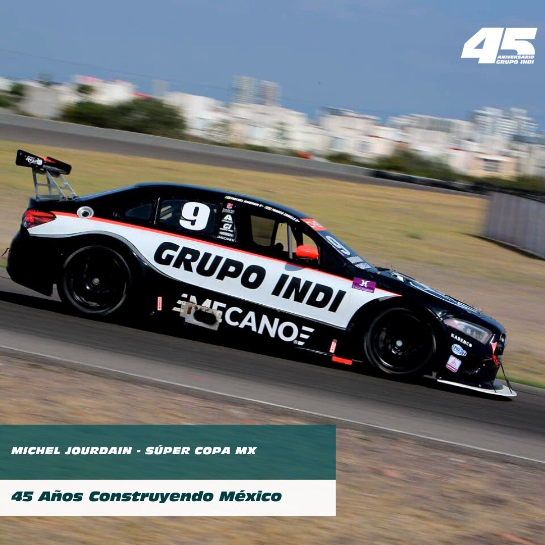 GrupoIndi's tweet photo. 🏁 Le deseamos mucho éxito en la pista a @MichelJourdain quién correrá hoy en la Súper Copa Mx en el Autódromo de Monterrey.
#SuperCopa #SuperCopaMX #GTMPro1 #pilotos #automovilismo #autosenlapista https://t.co/Er9Tr6SPrA