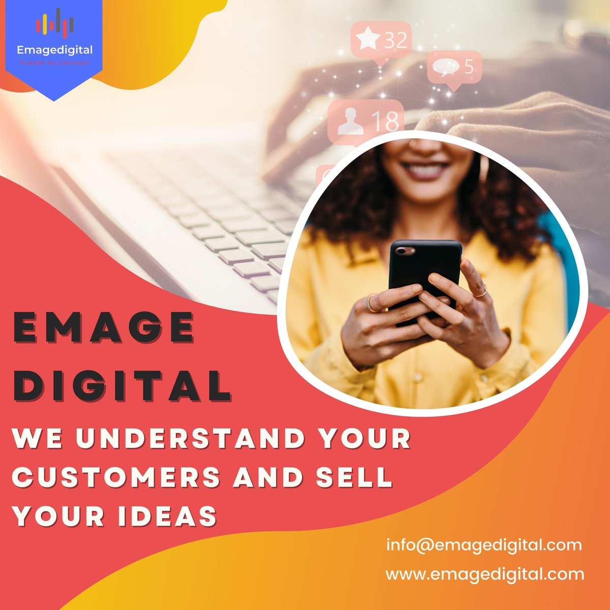 DigitalEmage's tweet photo. Lift your business to new heights with our digital marketing services.

For a free consultation, please contact us:
💻info@emagedigital.com
🌐https://t.co/60UCSPf6Yl
#contentmarketing #digitalmarketing #marketing #socialmediamarketing #socialmedia https://t.co/cr79eMVrZP