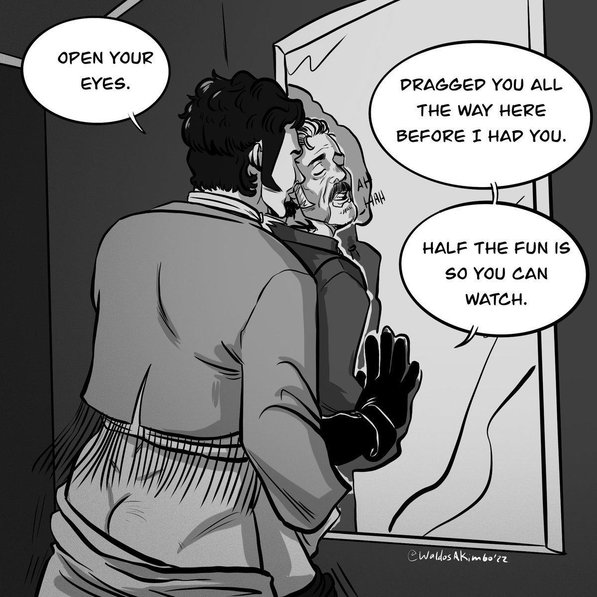 waldos_smut's tweet photo. Day 16 - I need you to know the involuntary full body fit I had to the fact I can figure out how to draw the reflection. But still!

#ofmdkinktober Mirror sex with some Sprizzy 🙌 https://t.co/TL1QNYfytX