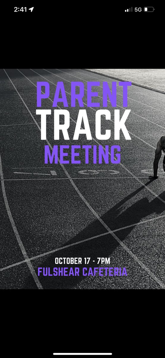Coach Davin Meggett (@meggett_tron) on Twitter photo Any student interested in running Track and field this year should attend. We look forward to seeing you!!! <a href="/coachcodutti/">Coach Codutti</a> <a href="/ChargerSchools/">Charger Nation</a> <a href="/FulshearABC/">FulshearABC</a> <a href="/FulshearXC/">FulshearXC</a> <a href="/FulshearTrack/">Fulshear Track & Field</a> <a href="/FulshearSC/">Fulshear Strength & Conditioning</a> Any student interested in running Track and field this year should attend. We look forward to seeing you!!! <a href="/coachcodutti/">Coach Codutti</a> <a href="/ChargerSchools/">Charger Nation</a> <a href="/FulshearABC/">FulshearABC</a> <a href="/FulshearXC/">FulshearXC</a> <a href="/FulshearTrack/">Fulshear Track & Field</a> <a href="/FulshearSC/">Fulshear Strength & Conditioning</a>