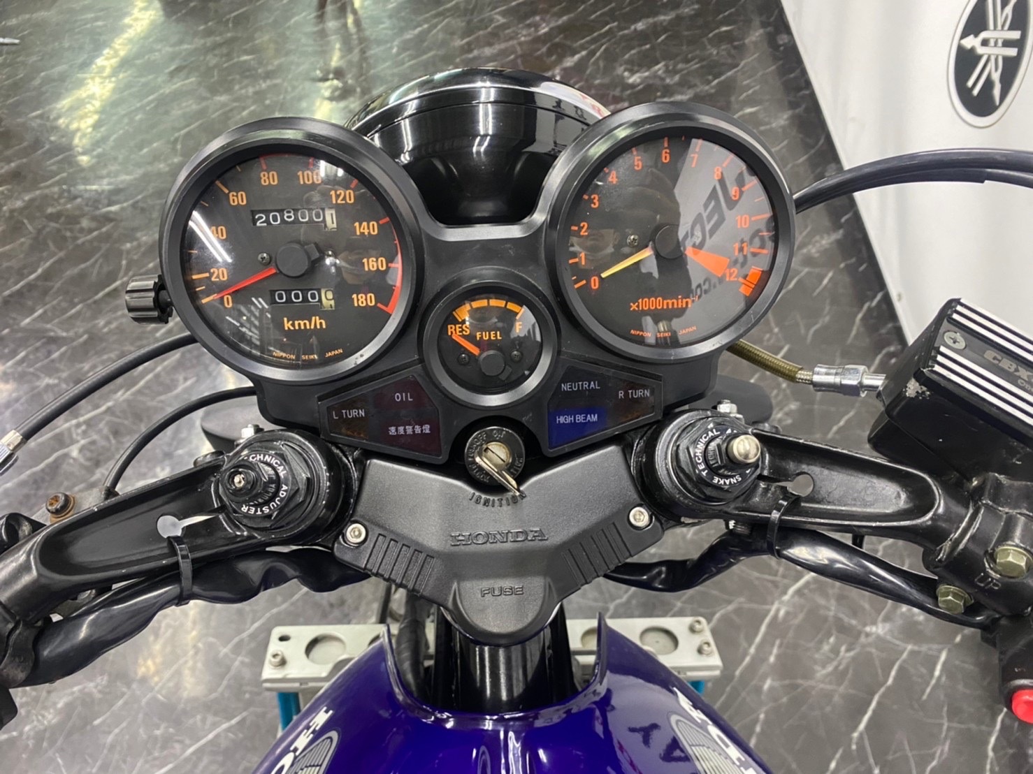 Yahoo!オークション - CBX400F 2型 FF メーター スピード