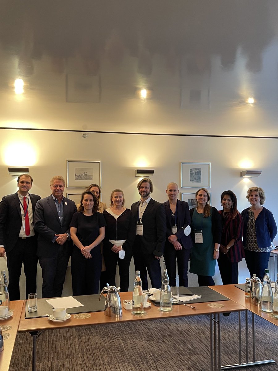 DrSethBerkley's tweet photo. At @GAVI, Civil Society are critical partners in all we do. On the margins of the #WHS2022 I had the pleasure of catching up with some of our German CSO partners. As always, a great conversation. Thank you for all that you do! https://t.co/jmLRDRyHXy