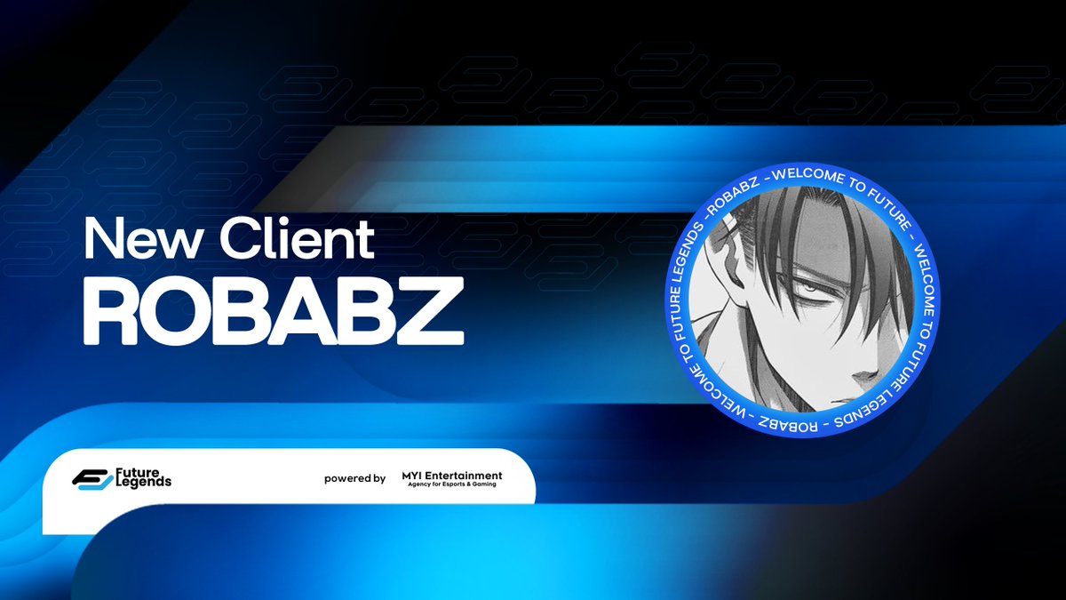 Bienvenue <a href="/RobabzTV/">Robabz</a> to Future Legends! 

We are more than happy to represent another great talent, and we are looking forward to what the future will hold for us.