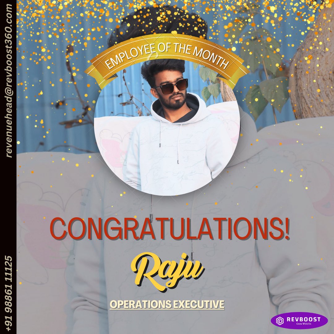 revboost360's tweet photo. Congratulations Raju for being our “Employee of The Month”! 👑
Keep the hard work going, we appreciate your dedication towards the company. 💯
.
#revboost360 #revenueanalytics #revenuemanagement #hospitality #tourism #india #uttarakhand #revenuecompany #digitalmarketingindia https://t.co/e7a1RjT18V