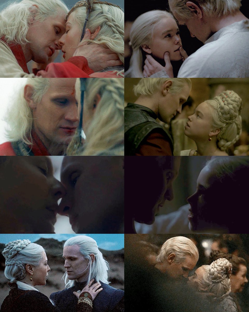 daemyraxes's tweet photo. Daemon staring at Rhaenyra's lips like his brain can't process anything else 😭 one of my favorite daemyra genre

#HouseOfTheDragon #HOTD https://t.co/FZU5Iir7W5