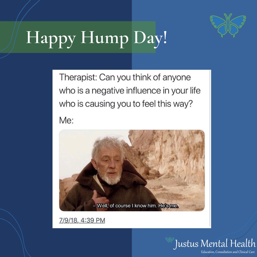 Justus_mh's tweet photo. #HumpDayMotivation 
#MentalHealthMatters 
#MentalWellbeing 
"If you can laugh in the face of adversity, you're bullet proof." @rickygervais   @MarkHamill @starwars https://t.co/HjxcClbmek