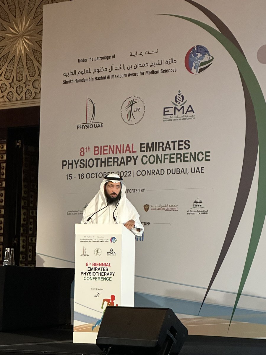 alaabazaid's tweet photo. مشاركة الدكتور عبدالله النغموش 🇸🇦

في #مؤتمر_الإمارات_الثامن_للعلاج_الطبيعي 

بعنوان 
The Determinants of Physical Activity and Sedentary Behaviour
Among Imam Abdulrahman bin Faisal University Students

#physicalwellbeing #EPC22 
@Emirates_Physio https://t.co/jtpmMtdz3q