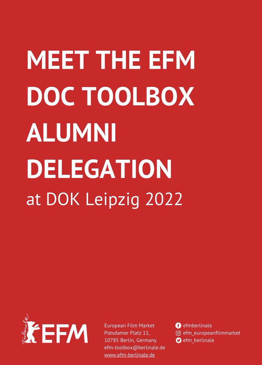 ploy_narumon's tweet photo. Excited to be a part of the international delegations at @DOK_Leipzig festival’s 65th anniversary in 2022!
For this moving project!

https://t.co/gtfXlcsFxf https://t.co/RRDPgCY9lf