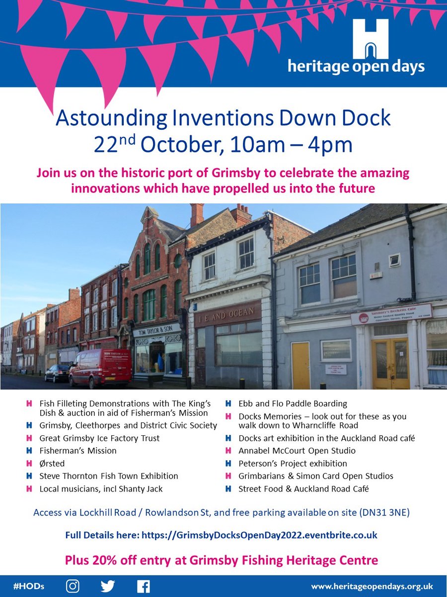 Saturday 22 October  - Docks Open Day #KasbahGrimsby #GrimsbyHAZ