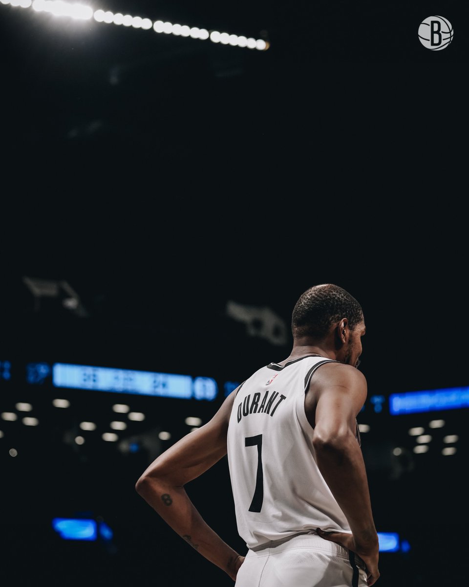 BrooklynNets's tweet photo. One day closer to the real thing. https://t.co/MwS6jOndAX