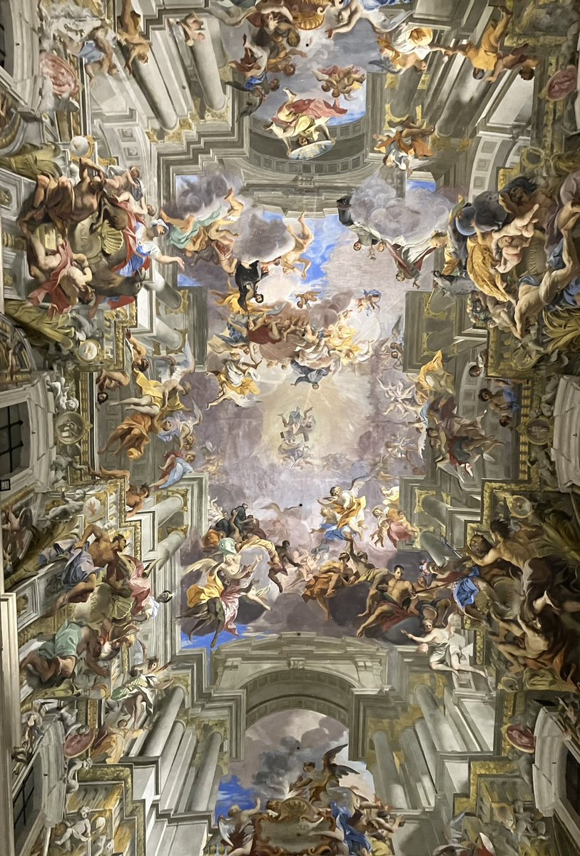 AlessandroForn6's tweet photo. Andrea #POZZO, "THE APOTHEOSIS OF ST. IGNACTIUS" 1694 Details #art #arttwit #twitart #iloveart #baroque #roma #rome #artlover #AndreaPozzo #artlovers https://t.co/Fj0Nb6MFda