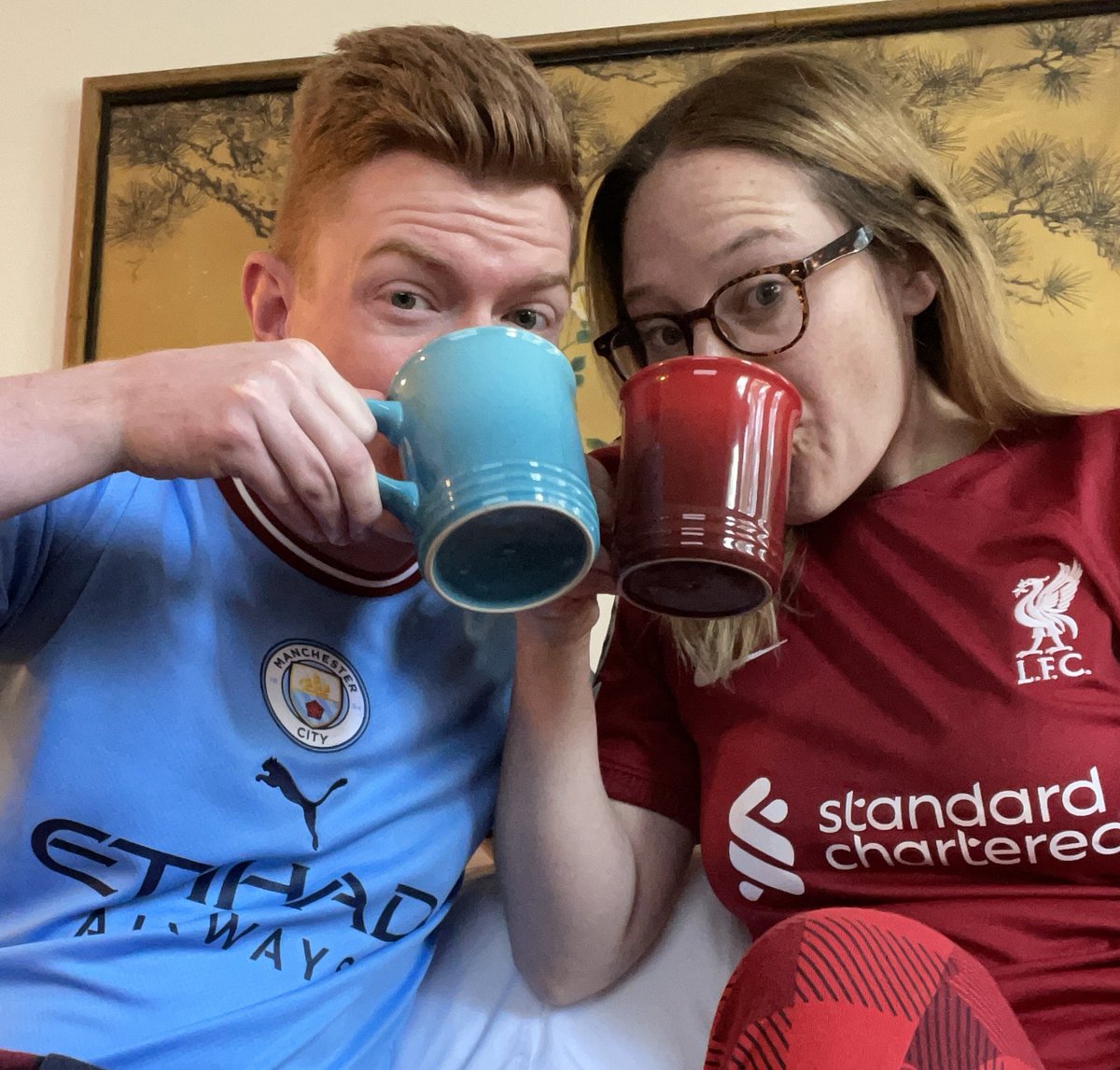 Houses divided once again… <a href="/NBCSportsSoccer/">NBC Sports Soccer</a> #MyPLMornings <a href="/NBCSports/">NBC Sports</a> #mancity #Liverpool #PremiereLeague