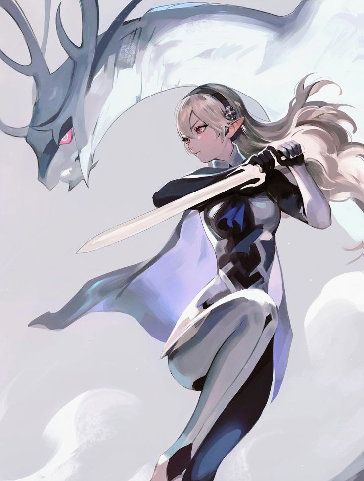 SmashLibrarian's tweet photo. CLUTCHMOS @cosmosZR !! Guess the Corrin is back?😄! #カムイ #ssbu_corrin #corrin #fireemblem https://t.co/O4pcT1UWwm
