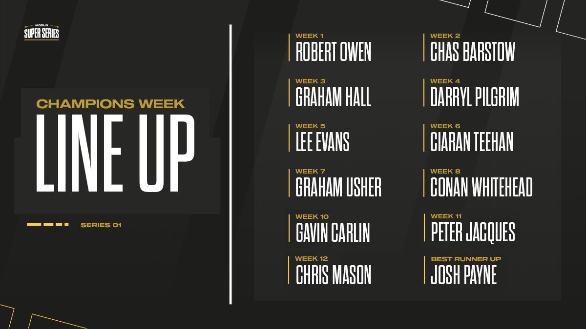 MODUS Super Series on Twitter 