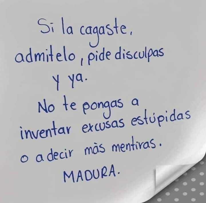 Es correcto por qué las mentiras siempre salen a la luz