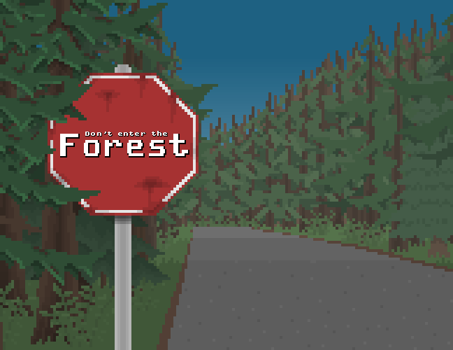 Hey everyone 👋
I made this image as a cover image for the itch.io gamepage. Im quite proud how it turned out but I think the title is way to small for a cover image.  Lets see for what I can use this one.
#pixelart #solodev #indiedev #forest