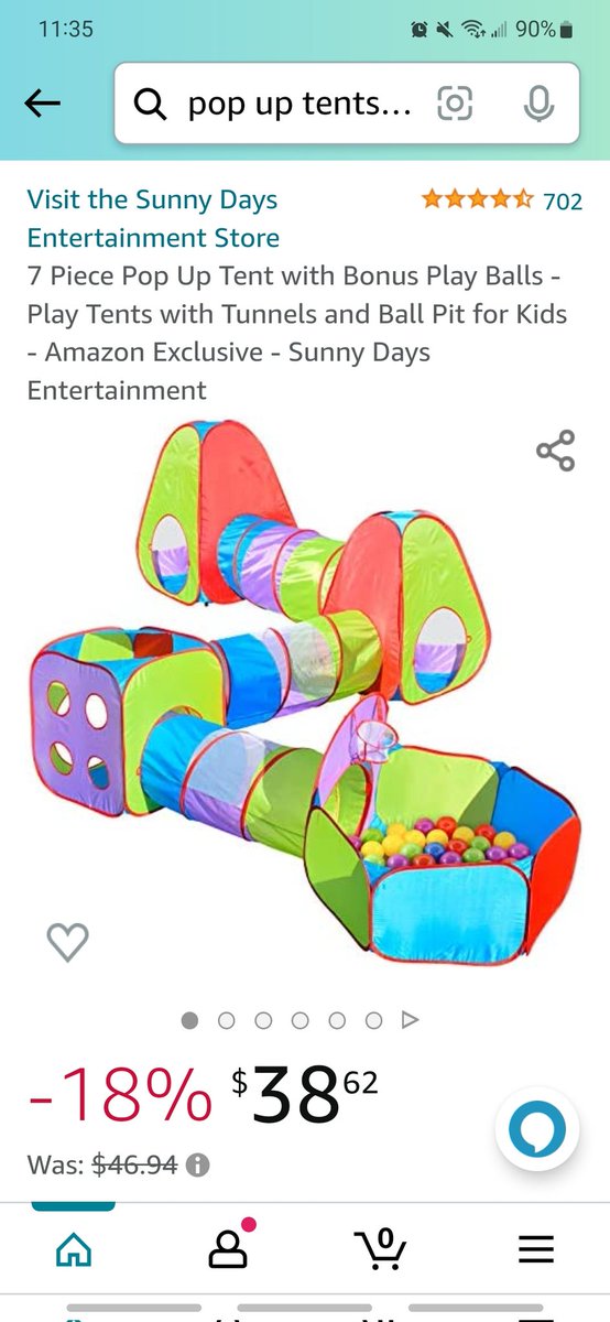 TheInfamousBB's tweet photo. @andrew_croxford We got a set of these with about 17 peices. Tents of different shapes and sizes. Good for outside and inside. Kids are now 11 &amp; 9 and still play with it. https://t.co/MTBd2cews3