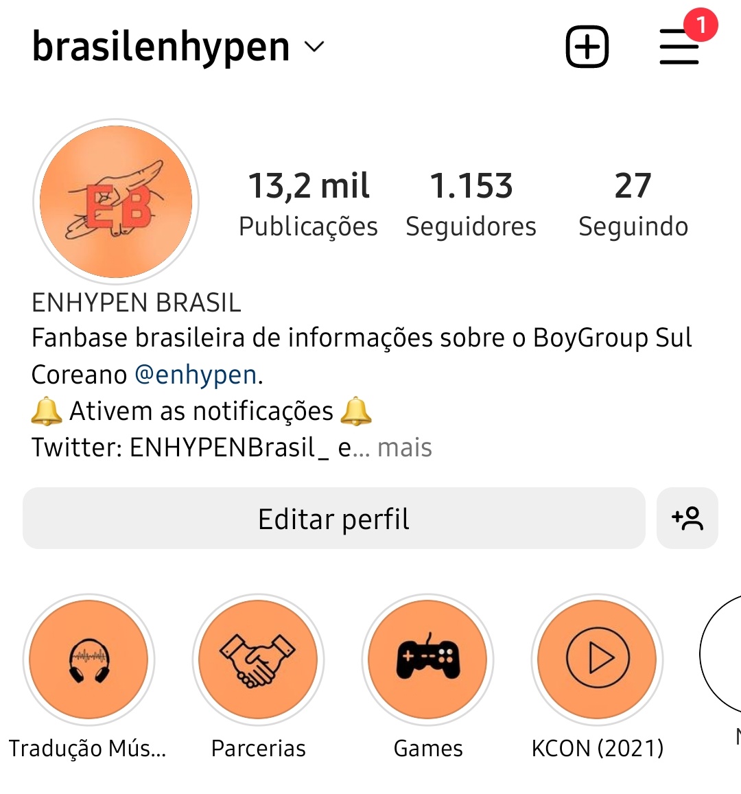 🔀| Engenes, sigam nossas novas contas nas outras redes sociais:

» Instagram:
📎: instagram.com/brasilenhypen?… 

» Telegram:
📎: t.me/Brasil_Enhypen

<a href="/ENHYPEN_members/">ENHYPEN</a> <a href="/ENHYPEN/">ENHYPEN OFFICIAL</a> 
#엔하이픈 #ENHYPEN