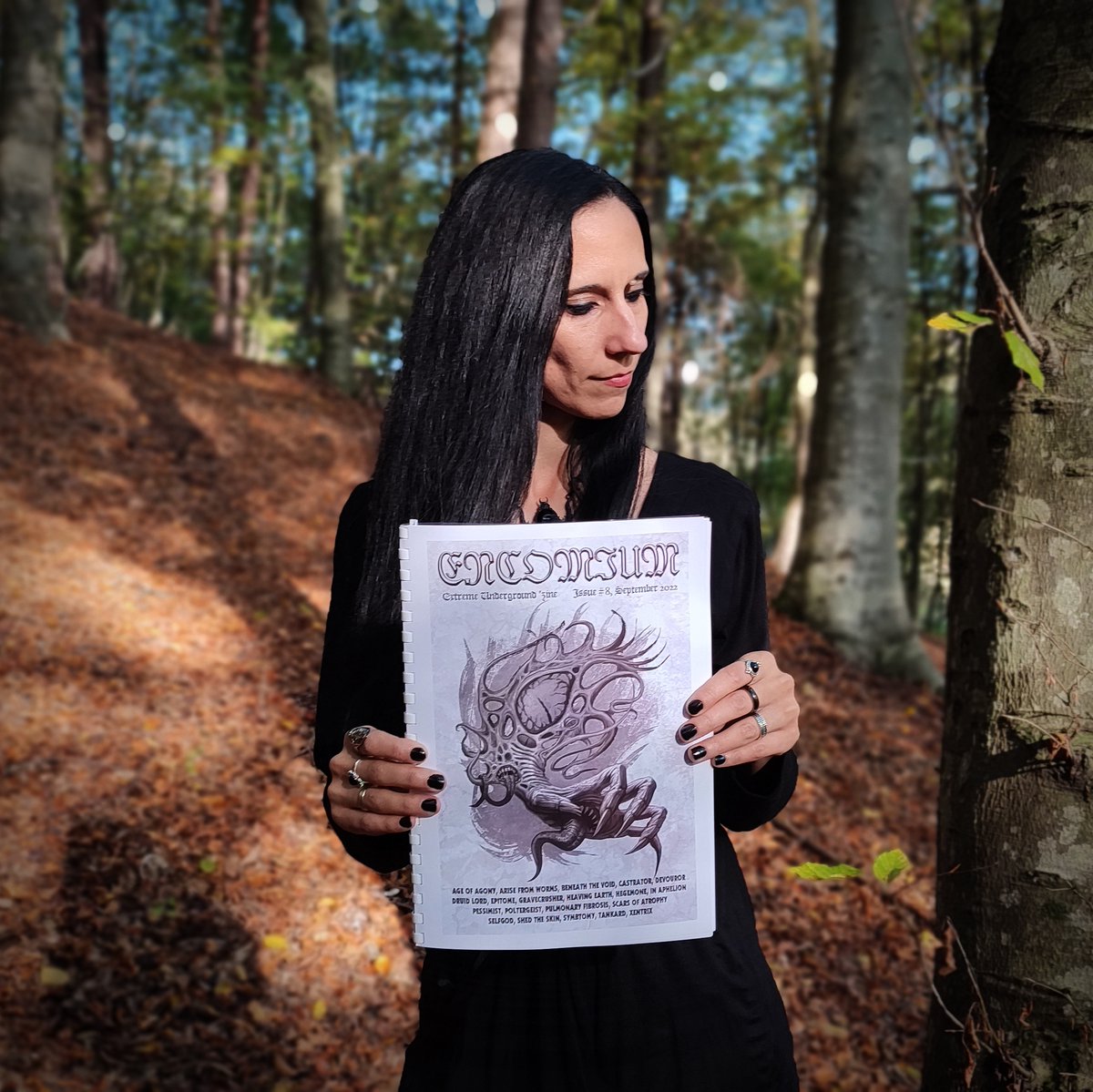 FilosofemRec's tweet photo. Support one of the best printed underground fanzines, Encomium! 🤘
Have you ordered your copy, yet?
#metal #underground #metalunderground #fanzine #encomium #metalgirl #gothgirl #blackmetalgirl #metalwoman #metalchick #metalbabe #metallady #supporttheunderground https://t.co/mte7kUVc2x