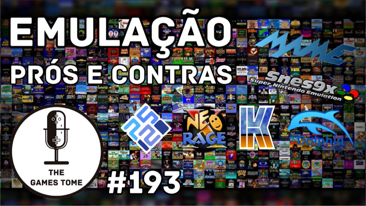gameverna's tweet photo. The Games Tome #193 - Emulação: Prós e Contras https://t.co/7coj7i1nPk via @YouTube 

Hoje pelas 22h. Apareçam pelo chat :) https://t.co/KBsHzmH4pp