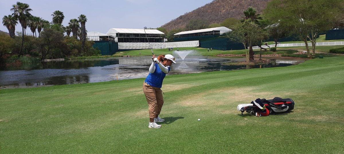 FelicityShiba's tweet photo. It's almost time for @AfricasMajor @nedbanksport and I'm happy to be here to close the course #GaryPlayerCC with some serious players and golf's biggest fans. It's been 2 years, we are ready. β³οΈππΎββοΈπ€ΈπΎββοΈ #TGGD #AfricasMajor #FlagCollected https://t.co/He4jcfRcrz