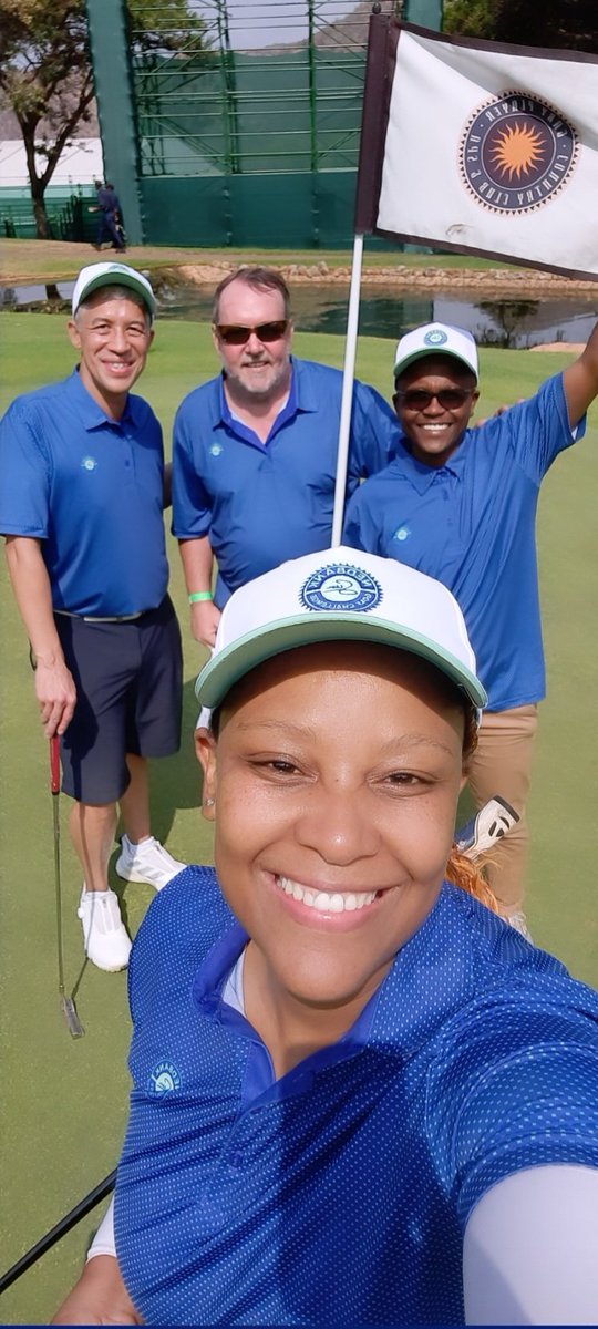 FelicityShiba's tweet photo. It's almost time for @AfricasMajor @nedbanksport and I'm happy to be here to close the course #GaryPlayerCC with some serious players and golf's biggest fans. It's been 2 years, we are ready. β³οΈππΎββοΈπ€ΈπΎββοΈ #TGGD #AfricasMajor #FlagCollected https://t.co/He4jcfRcrz