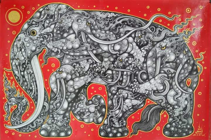 panom60875147's tweet photo. ภาพวาดร่วมสมัย
สนใจสอบถามราคาได้ครับ https://t.co/ve6TOqoC61