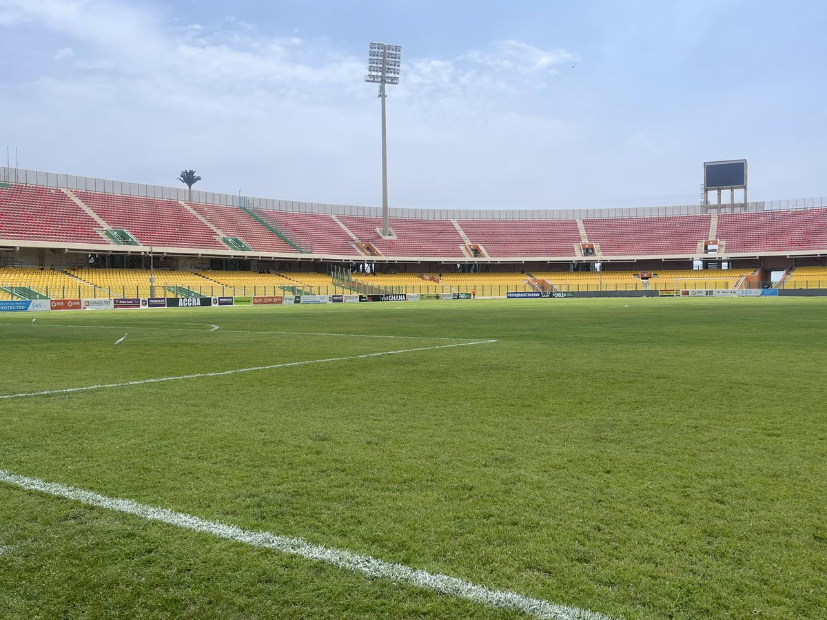 The grounds is set for the clash between Accra Hearts of Oak and Real Bamako. 

#GTVSports