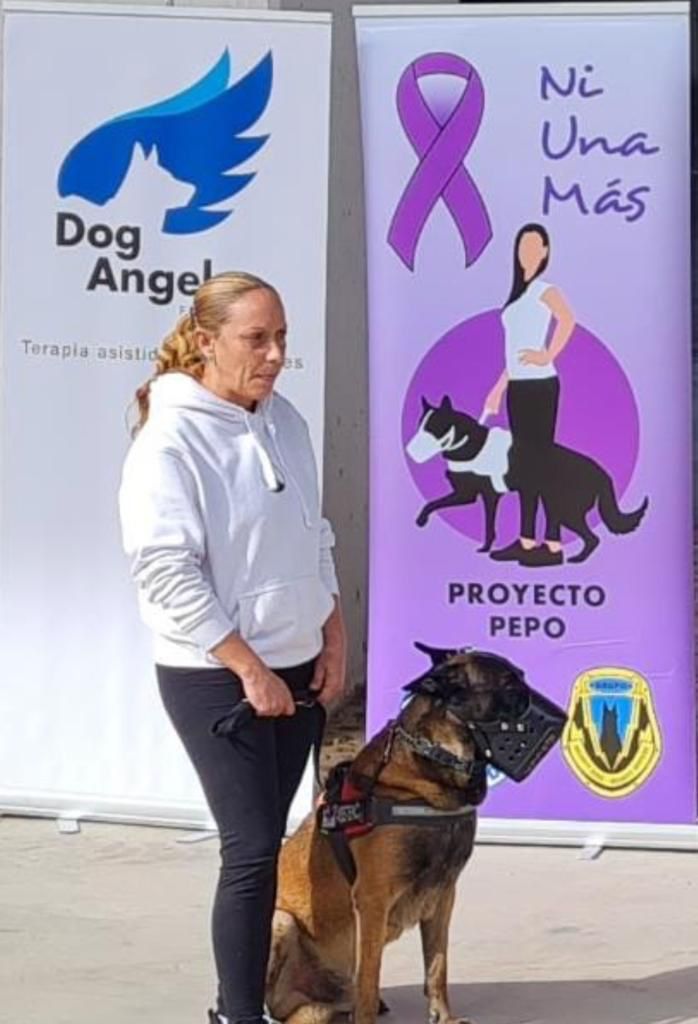 TitaElez's tweet photo. Animales que no solo nos hacen compañía y se convierten en nuestros mejores amigos, sino que también nos protegen. Solo tengo elogios para el programa #PEPO, de la #Fundación #DogAngels, para la defensa y cuidado de las víctimas de violencia de género. https://t.co/u6II2XIViA