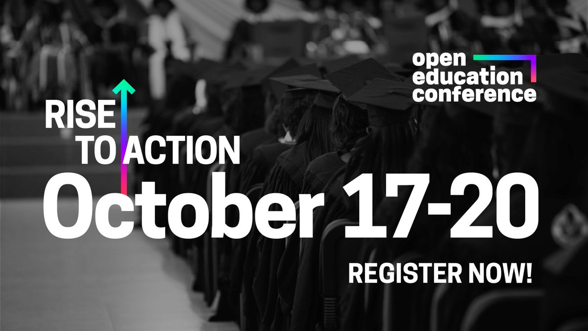 #OpenEd22 starts tomorrow and we can't wait to see you there! If you're not registered, it's not too late. Don't miss out on this year's exciting program. #OER #OEP #EdTech eventbrite.com/e/2022-open-ed…
