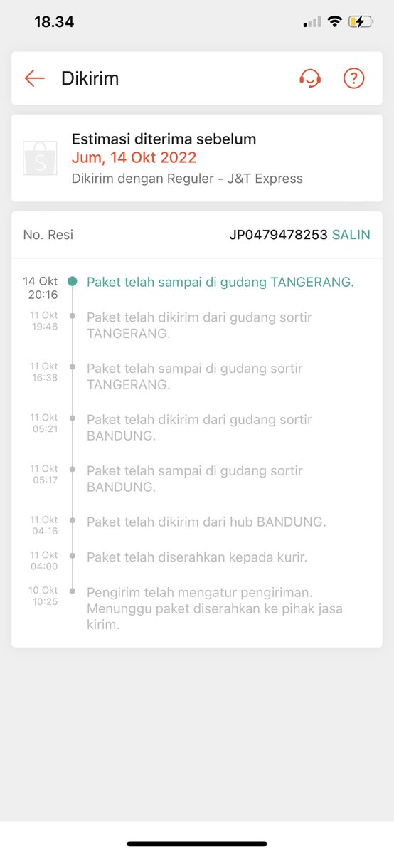 Ini jnt ngapa dah weeeh, paket gua masih digudang aja blm dianter anter juga sampe sekarangggg udah seminggu ini. Tolong dong gimana ini gimanaaaa <a href="/jntexpressid/">J&T Express Indonesia</a>