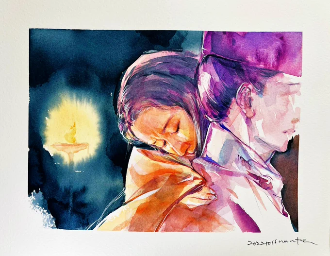 「ずうっとおひとりで 悩んでいらっしゃったのですね」「それでも かまいませぬ」千世を描きました#鎌倉殿の13人#鎌倉絵#殿絵 