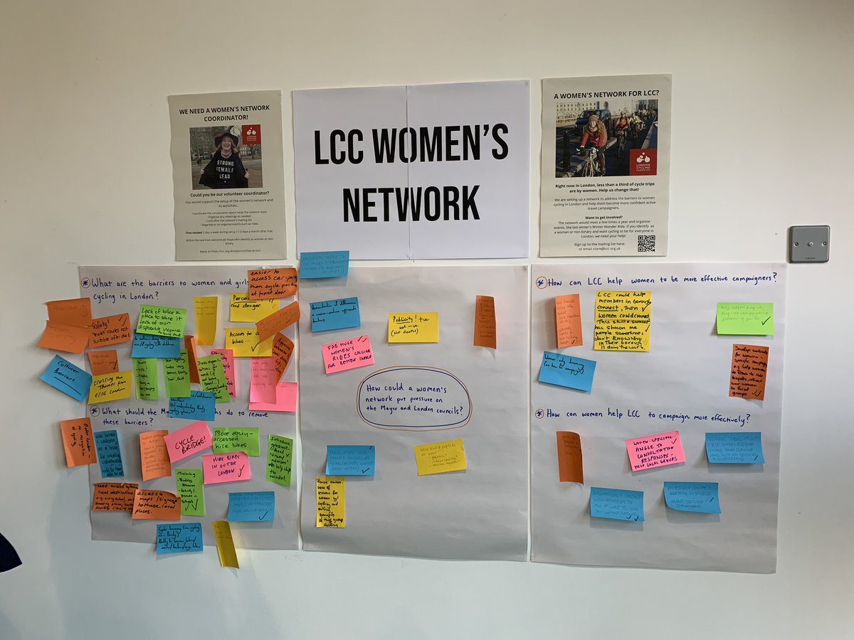 cyclinginsutton's tweet photo. A reminder of the #HumanForest taster session on Tuesday👍
At Saturday's #LondonCyclingSummit, the lack of hire bikes in outer London was seen as one barrier to women cycling. We also like the comment that infrastructure created with women and children in mind is safe for all. https://t.co/W4XSjbamXZ