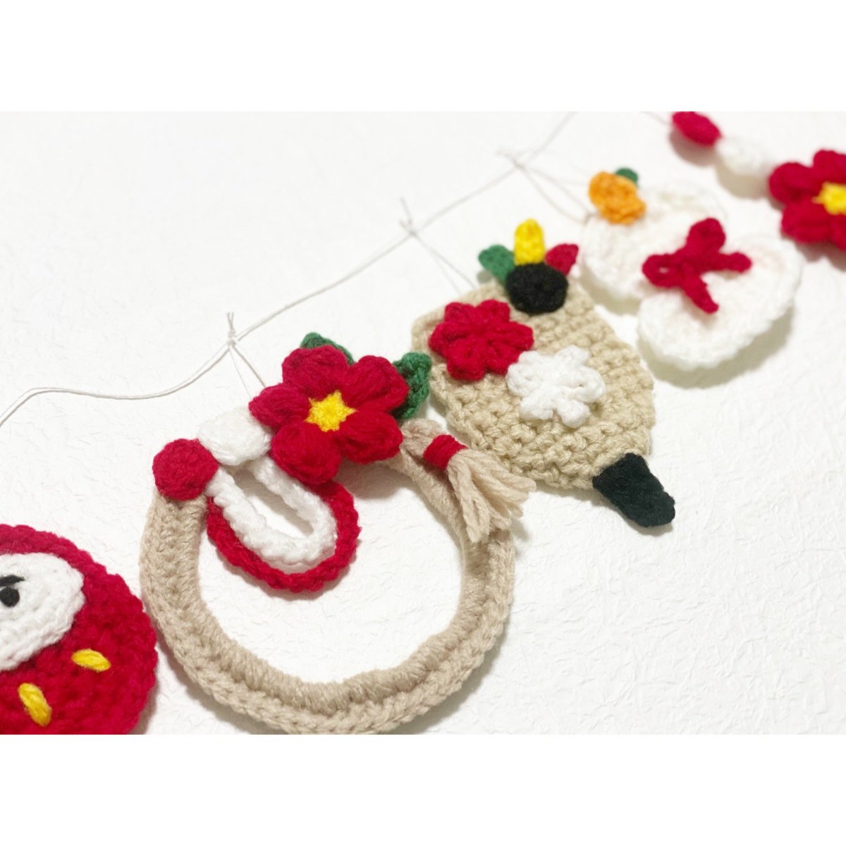 coco_handmade11's tweet photo. 今年も我が家の玄関に登場する予定の
お正月ガーランド🎍✨
こちらは毎年お客様に好評です🤍🤍🤍 https://t.co/yFUZox2nN3