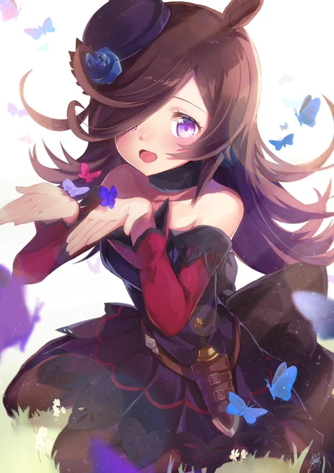 最近忙しくてウマ娘絵描けてない…!!というかそもそも絵自体あんまりかけてないから過去絵見てってください #ウマ娘 