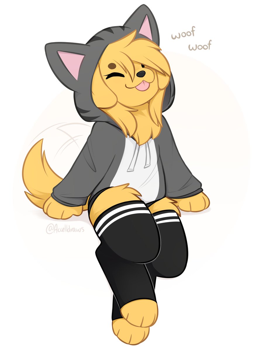 puppy! ...or is she kitty?