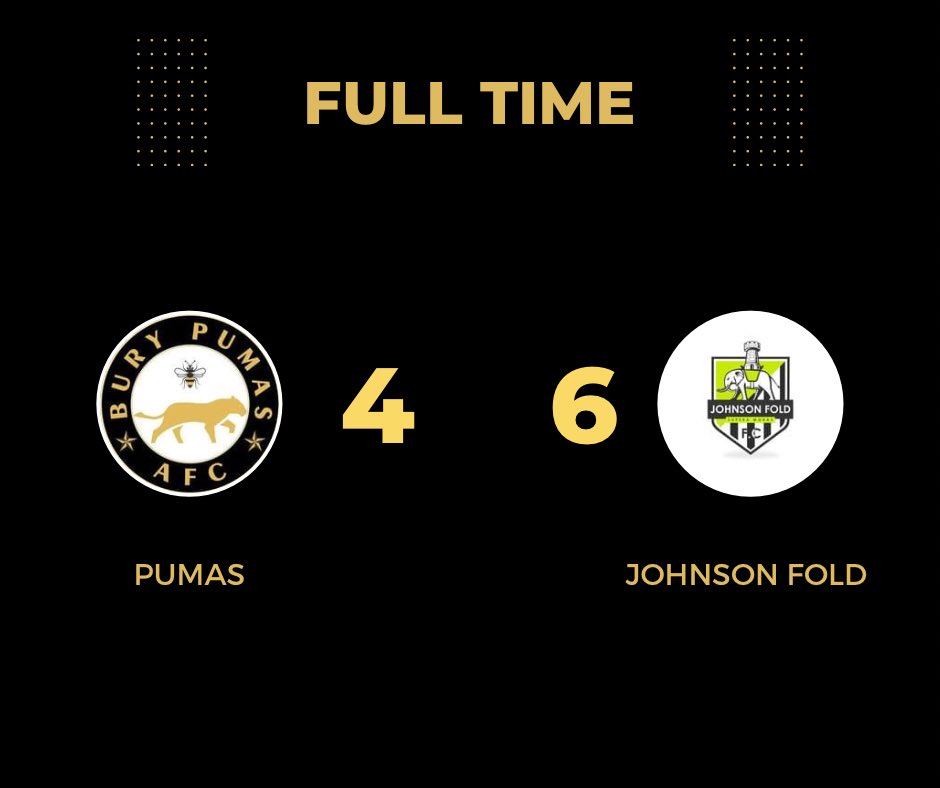 4️⃣ goals not enough for Pumas at Seedfield, as <a href="/Johnson_Fold/">Johnson Fold FC</a> take the three points.

⚽️⚽️ <a href="/Ashley_Womack1/">Ashley Womack</a>
⚽️⚽️ <a href="/Adam_Poxy/">Adam Poxton</a>