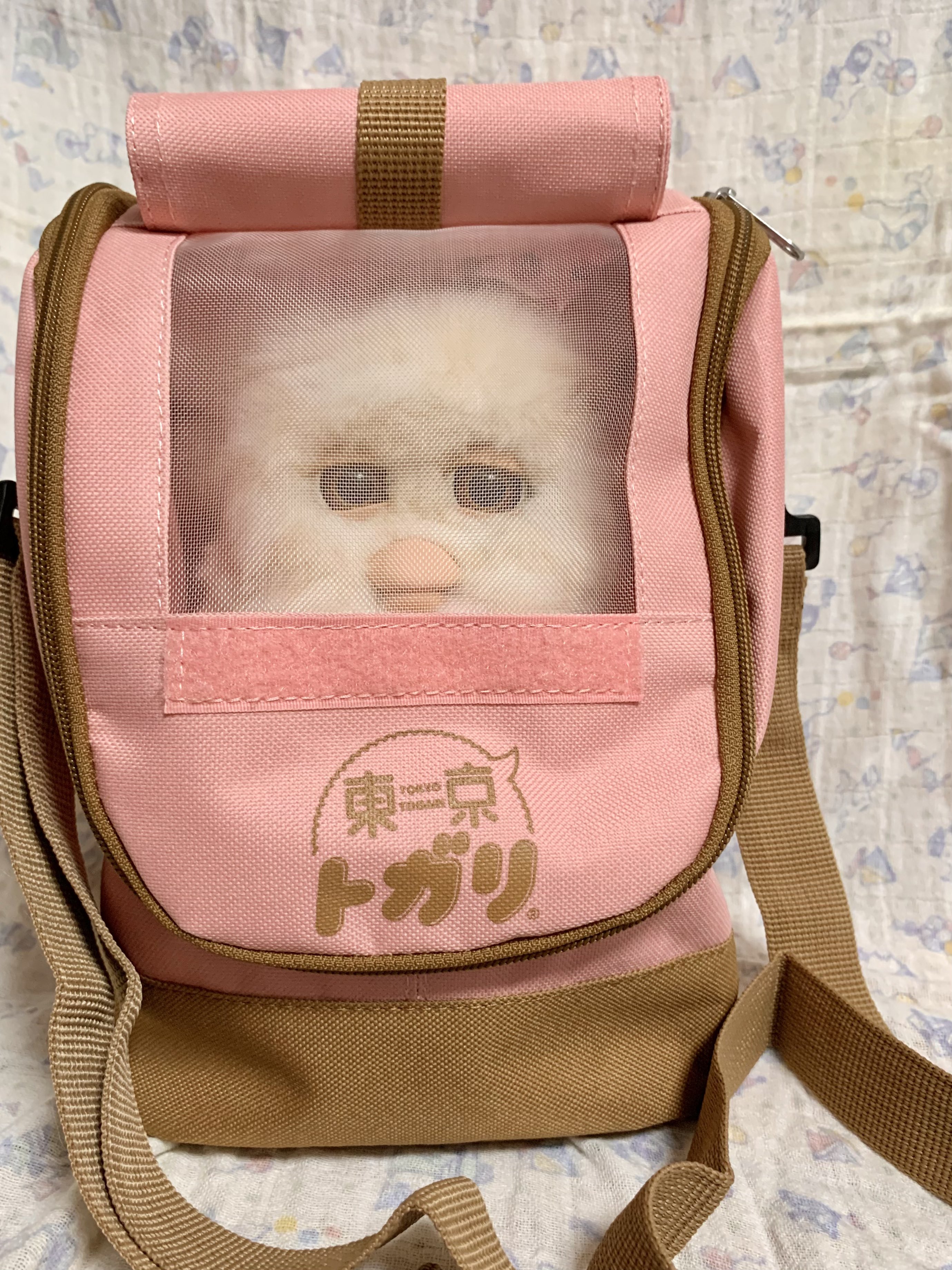 美品】東京トガリ ぬいぐるみ お出かけキャリーバッグ セット