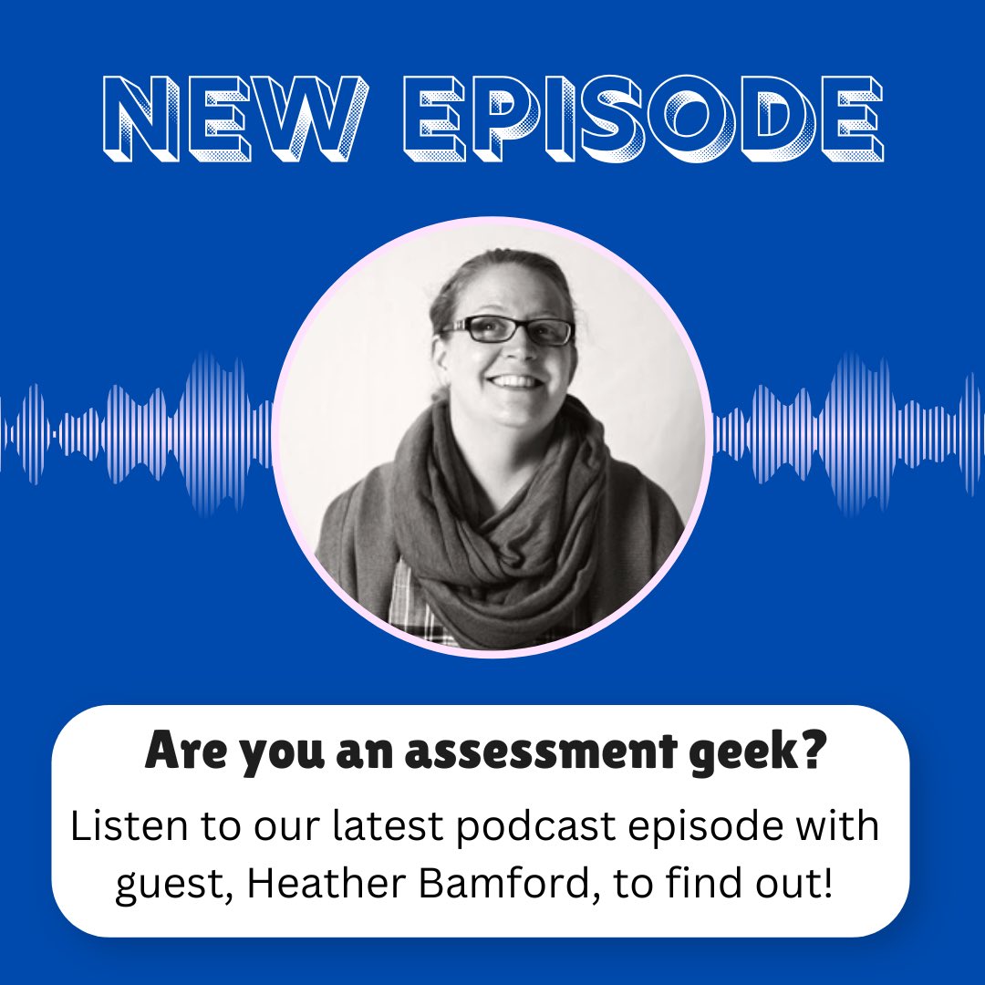 In our latest podcast episode of “What the #FamilyStudies?!”we chat with self-proclaimed “assessment geek” @MsHBamford about assessment, equity, & inclusion! Check out the link in our bio or search us on your favourite streaming platform. #ontarioteacher #podcastcommunity