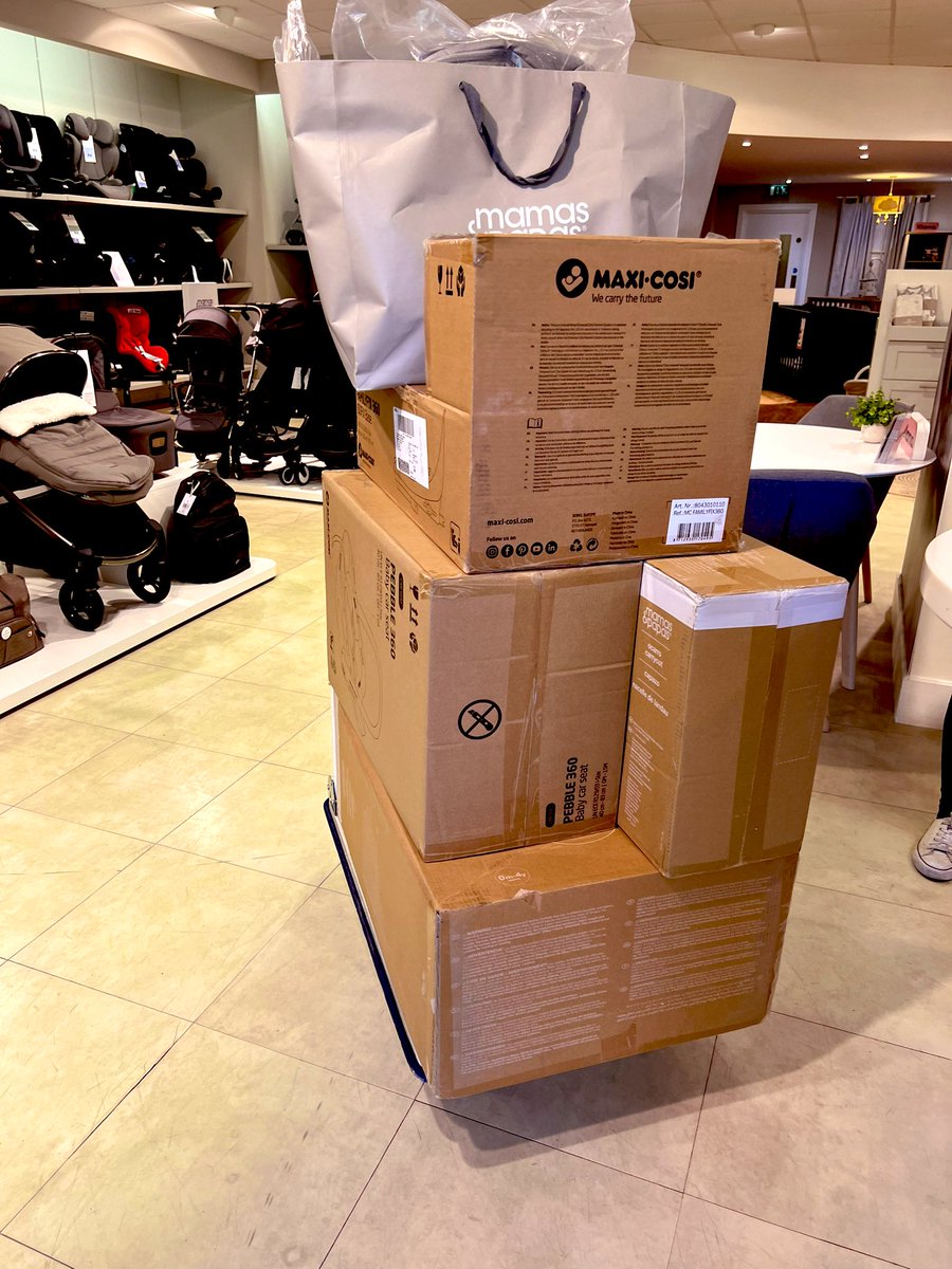 _Brewer_'s tweet photo. We @LauPitcher have collected the pram and travel set and car seat from #MamasandPapas now to store it away a few more weeks before we need it all out and ready for Baby Brewers arrival! https://t.co/cI4QjA8TZs
