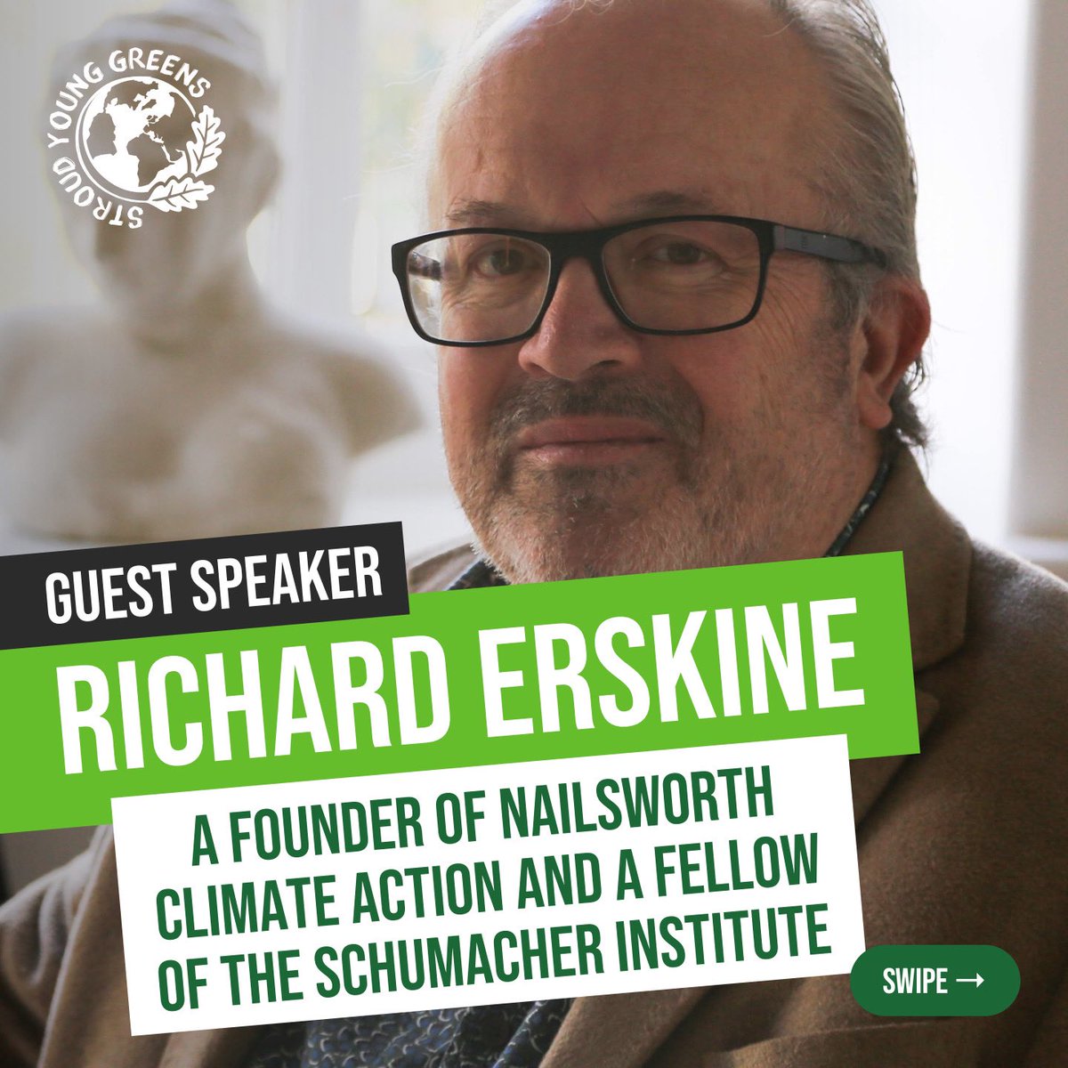 Stroud_YGs's tweet photo. We're so excited to welcome @EssaysConcern to our first #missinged event!
Richard will give a talk on climate justice: past, present and future.
All ages welcome, young people and adults alike. Click the link below to reserve your ticket: https://t.co/iCWOKgV0ib https://t.co/XD9YOAj998