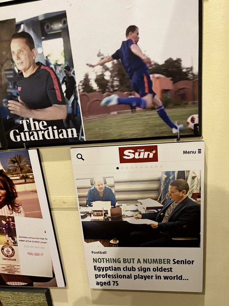 ezz3110's tweet photo. @Lolwah_Alkhater A dream of the oldest active football player in the world GWR 77years to share in the World Cup Qatar 2022 activities https://t.co/Vf5ZrhWJmY