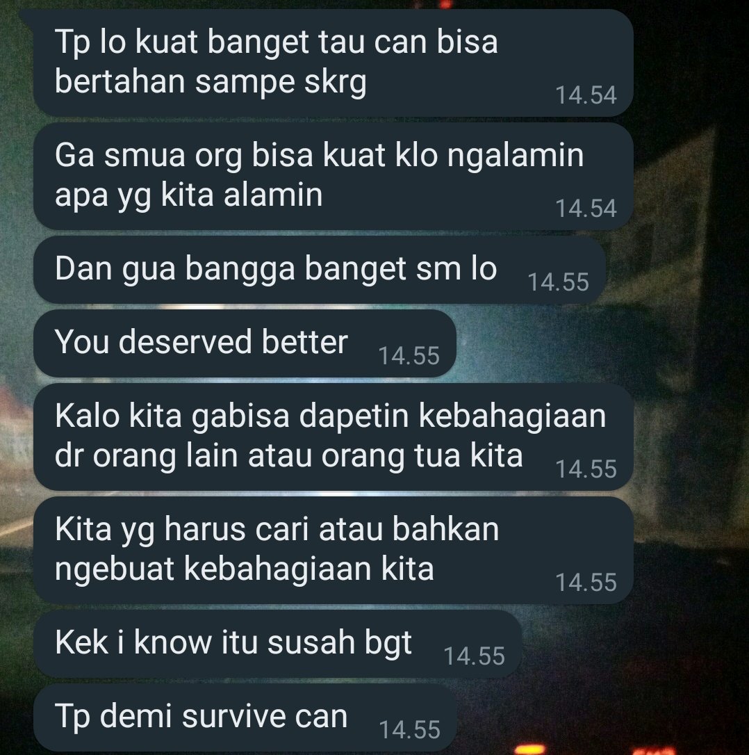 Chandraning_P's tweet photo. Makasih udah mengerti. https://t.co/3O6BsIYoig