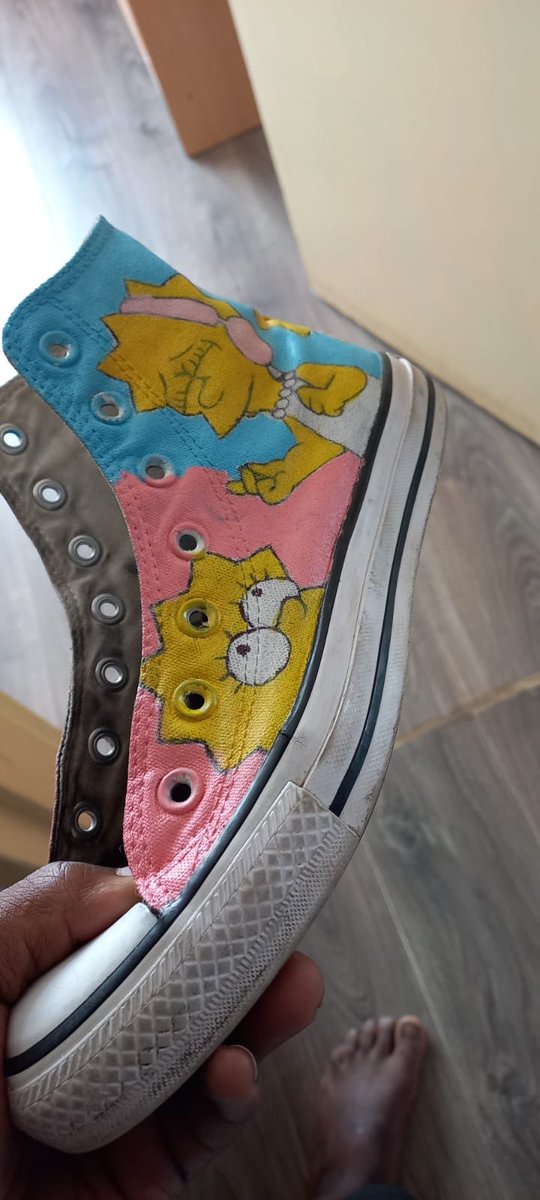 What sneakers or clothes customised with your favourite characters????????