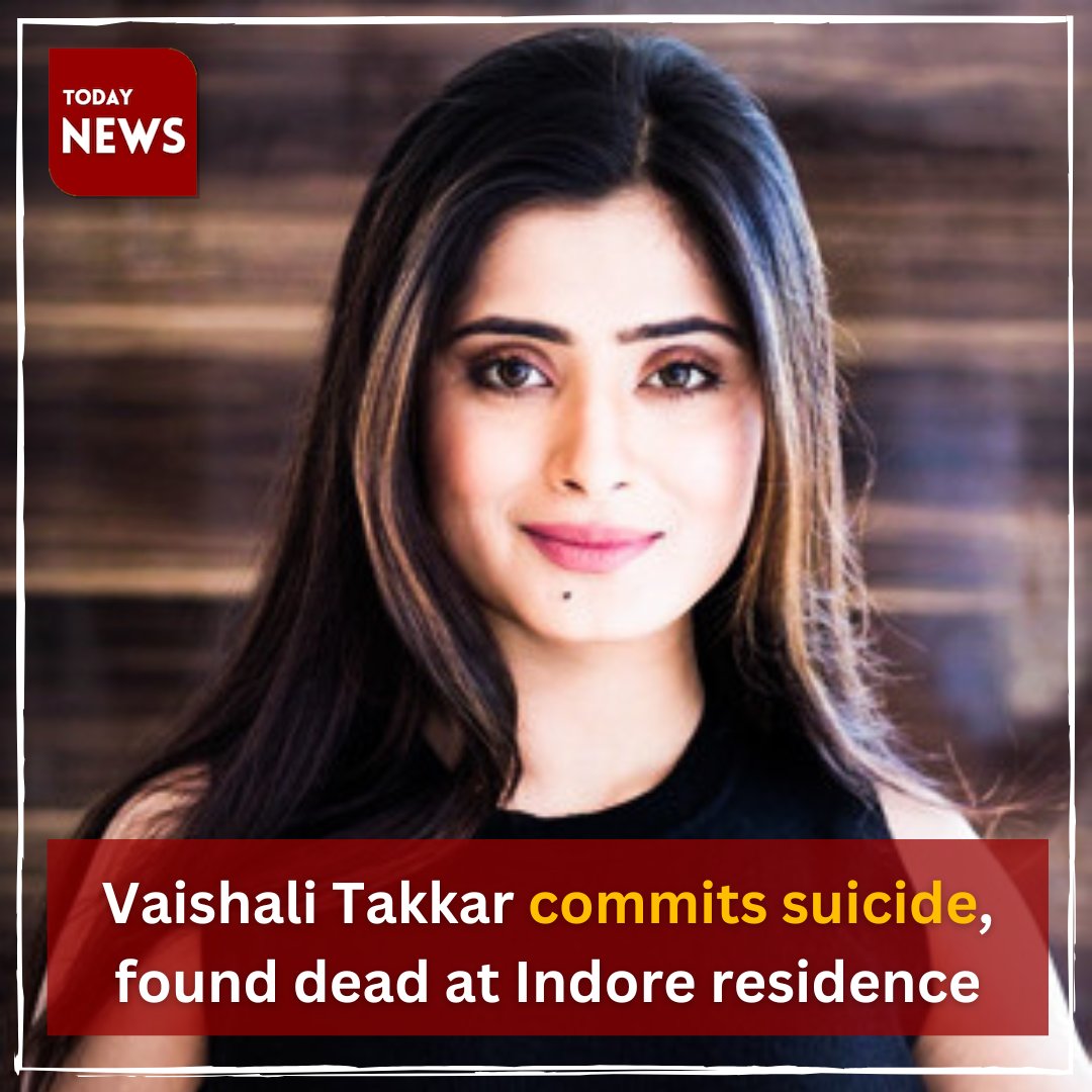 RjAmitLive's tweet photo. Vaishali Takkar Of 'Yeh Rishta Kya Kehlata Hai' Commits Suicide, Found Hanging At Indore Home. https://t.co/ZTJPm7gPgc